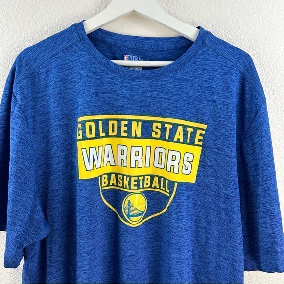 NBA blue Golden State Warriors T-shirt size 2XL - Picture 3 of 4